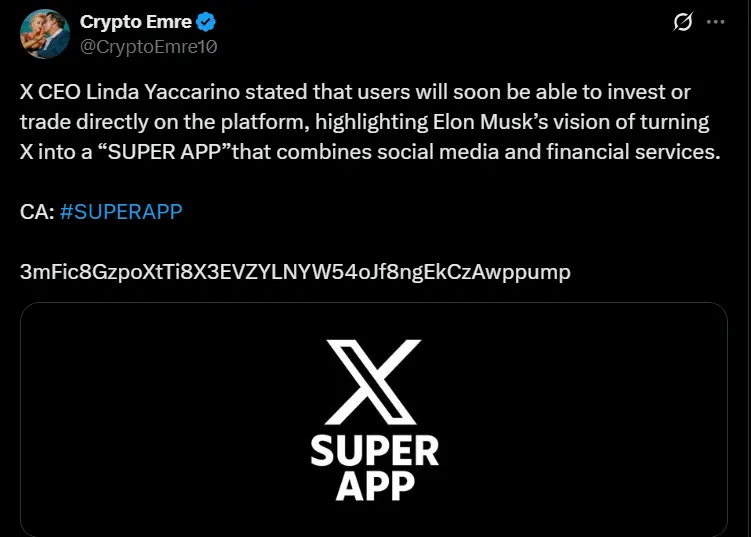 Elon Musk Super App Vision