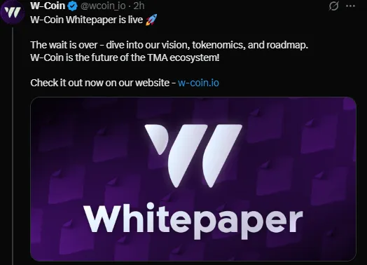 W-Coin Whitepaper W-Coin Whitepaper