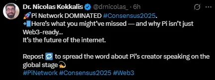  Dr. Nicolas Kokkalis tweet