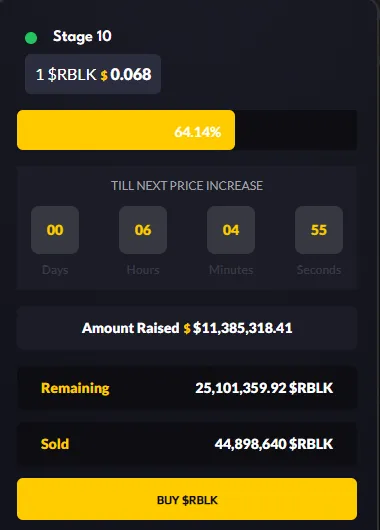 Rollblock Presale Rollblock Presale