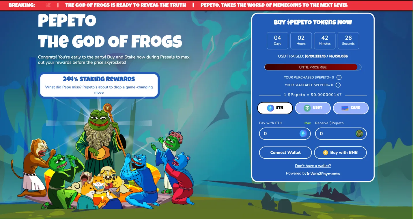 Pepeto The God Of Frogs