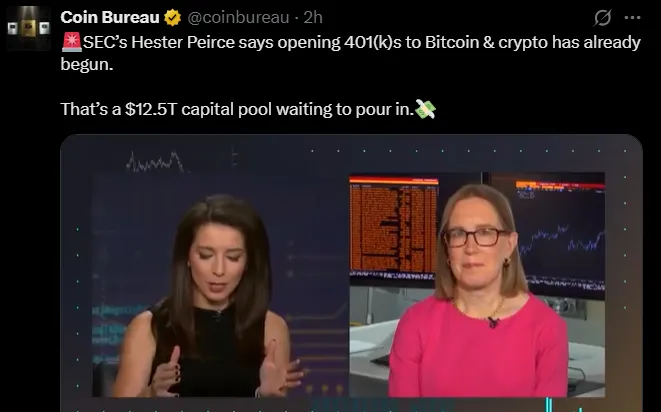 SEC 401k Plan Crypto