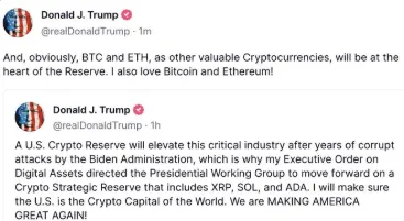 Trump Crypto Reserve