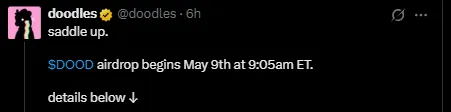 Doodles airdrop