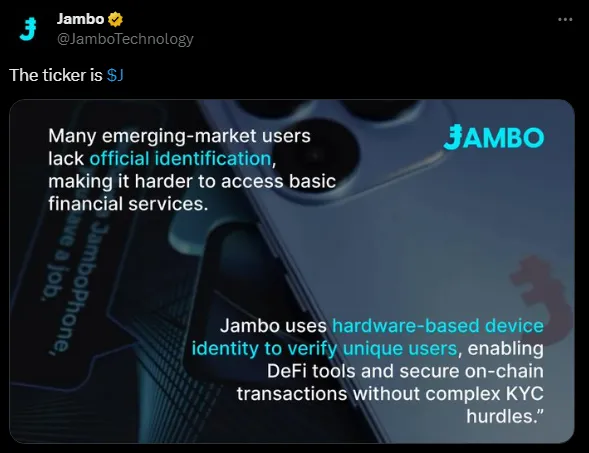 Jambo.Technologies trying to move away