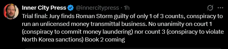 Roman Storm tornado cash