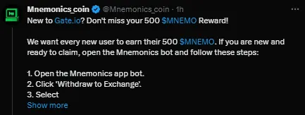 How to Register for the Mnemonics Airdrop