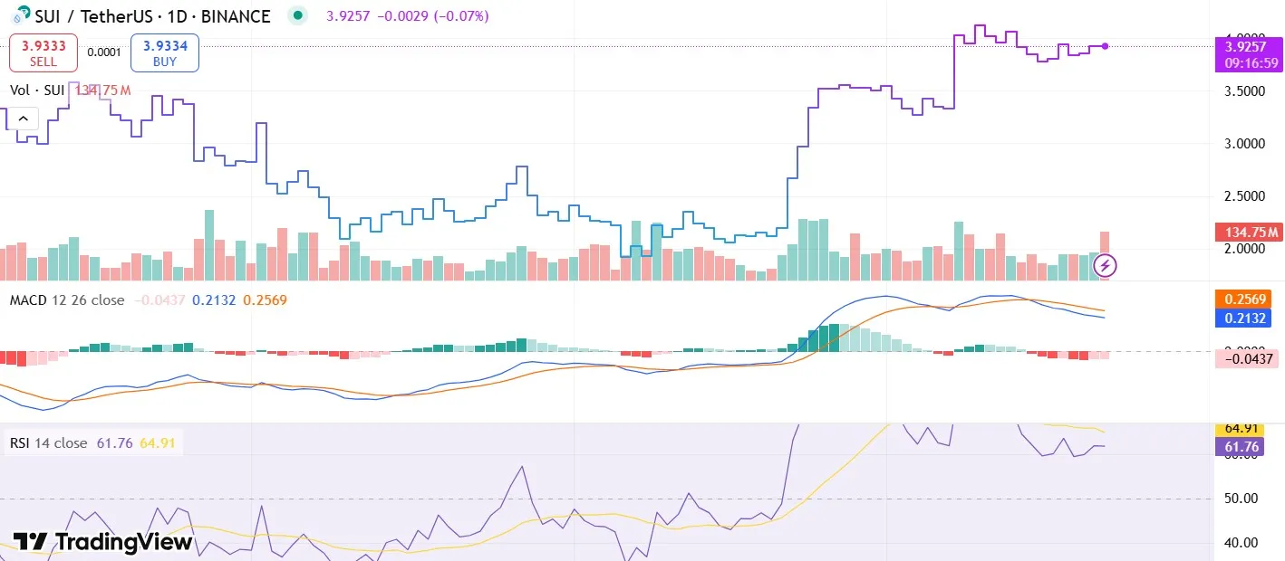 Sui Coin Price Crash