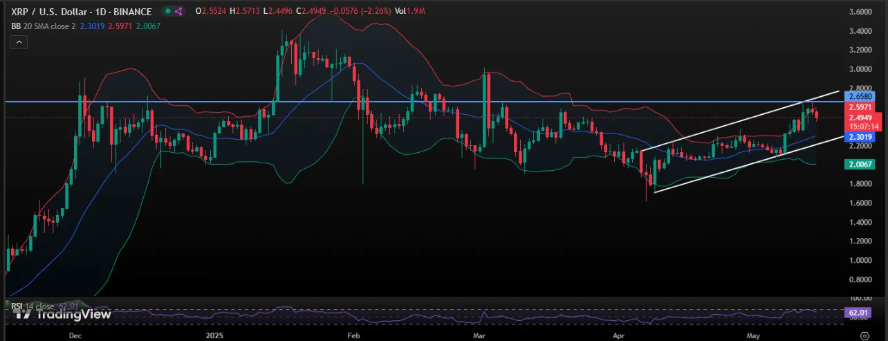 XRP Price Chart XRP Price Chart