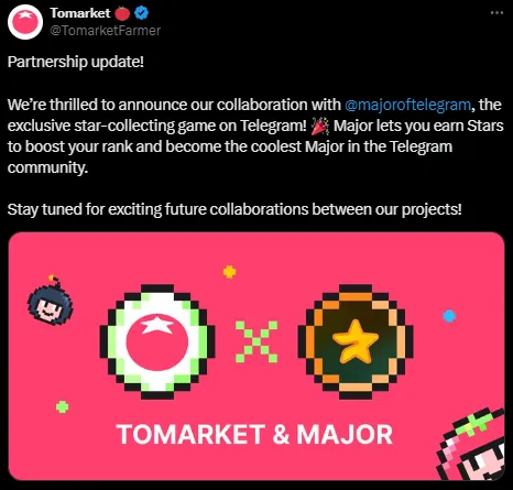 Tomarket announced an exciting collaboration