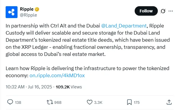 partnership with Ripple 