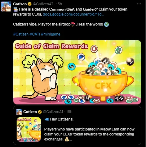 Catizen’s journey in the GameFi space