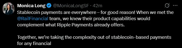 Ripple $200M stablecoin deal