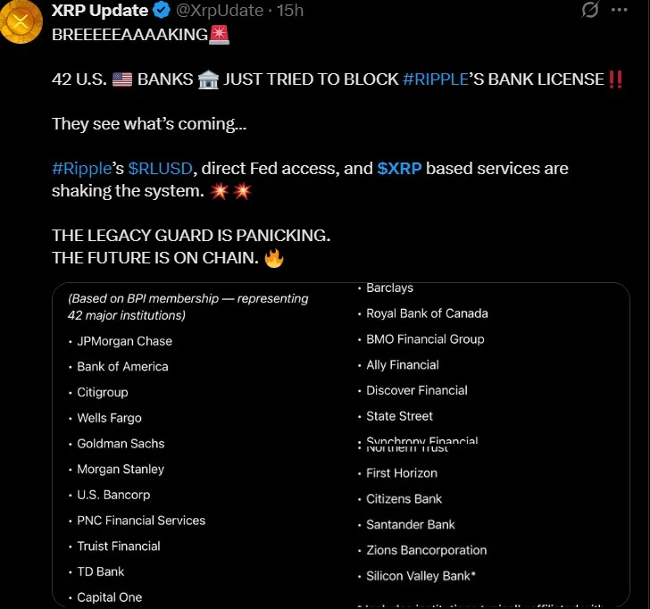Ripple US Banking License Rejected