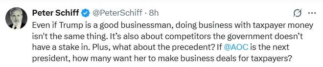 Peter Schiff on Tariff Deal