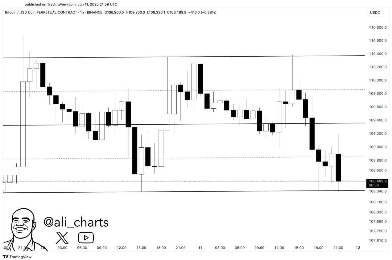 Bitcoin Resistance $110K