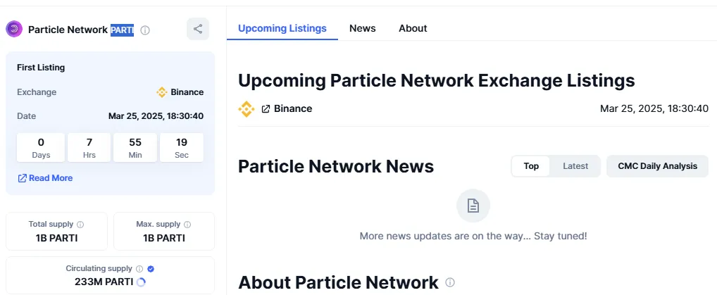 Binance Airdrop and Tokenomics Overview