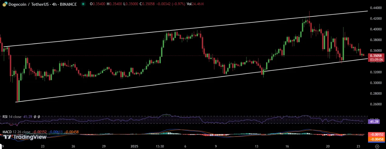 DOGE/USDT 1-Day Chart DOGE/USDT 1-Day Chart