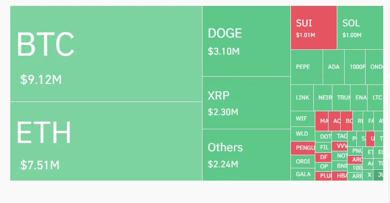 Crypto Liquidation Map