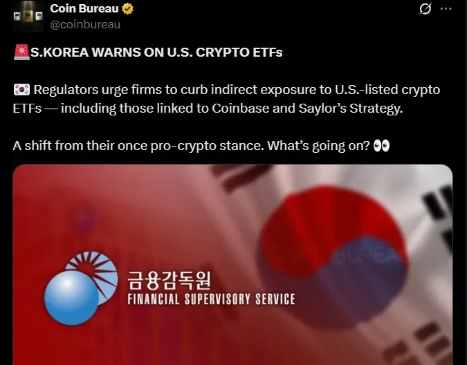 South Korea Crypto ETFs