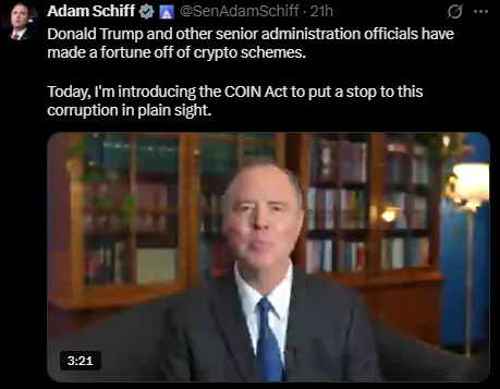 Adam Schiff Coin Act