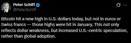 Peter Schiff Bitcoin vision