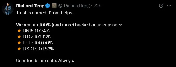 Binance CEO Richard Teng