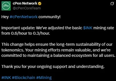 cPen INK mining announcement cPen INK mining announcement
