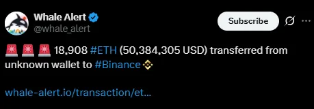 Whale ETH buying