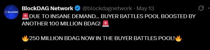 BlockDAG Network Funding