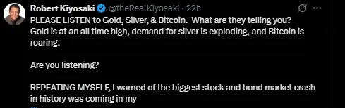 robert kiyosaki x post 