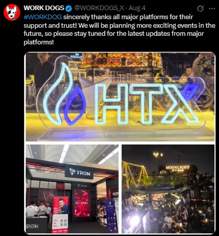 Work Dogs Exchange listing