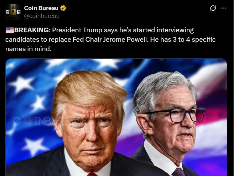 Trump Fed Chair Replacement