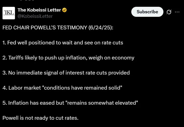Powell FED Interest Rate