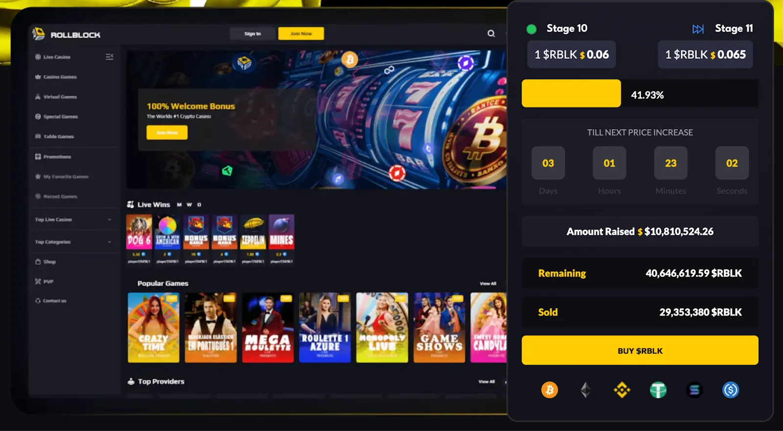 Rollblock boasts Rollblock boasts