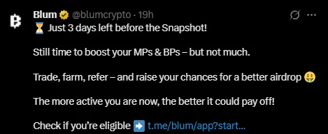 Blum airdrop criteria Blum airdrop criteria