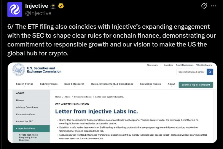 Canary Captil ETF: Injective INJ