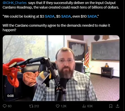 CEO Charles Hoskinson CEO Charles Hoskinson