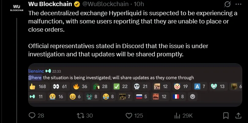 Hyperliquid not working Hyperliquid not working