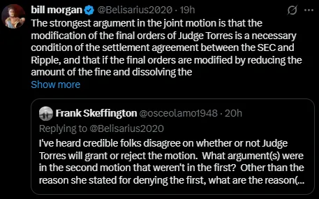 Bill Morgan on Ripple SEC Case