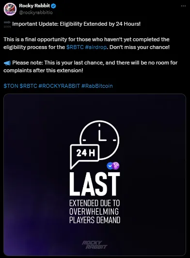 Rocky Rabbit airdrop