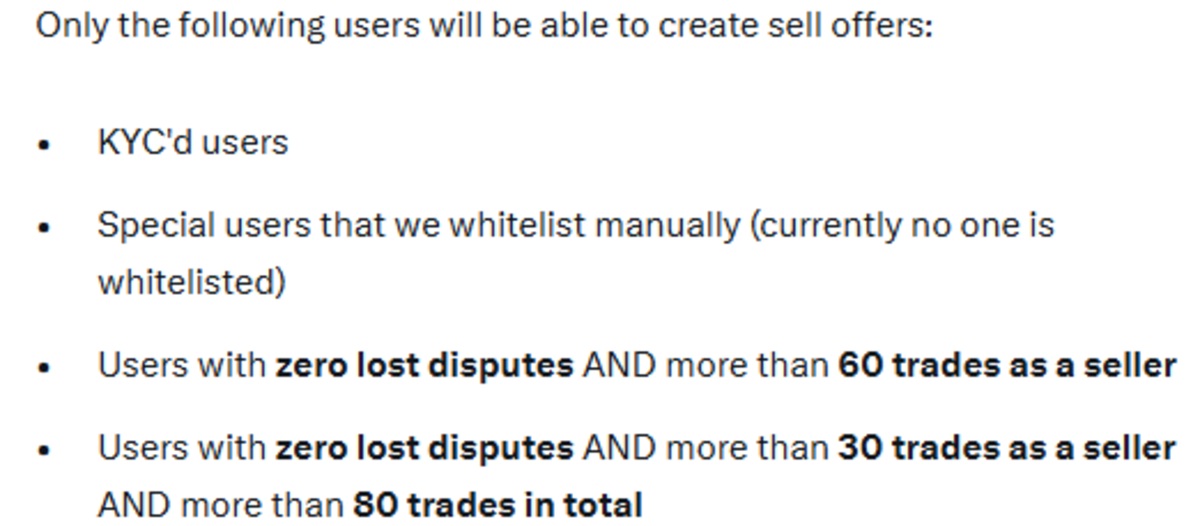Peach Bitcoin News official X Post screenshot Peach Bitcoin News official X Post screenshot