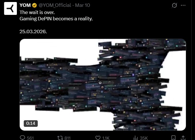 YOM token launch and airdrop update
