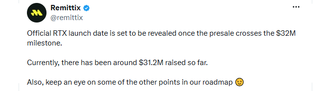  RTX presale target