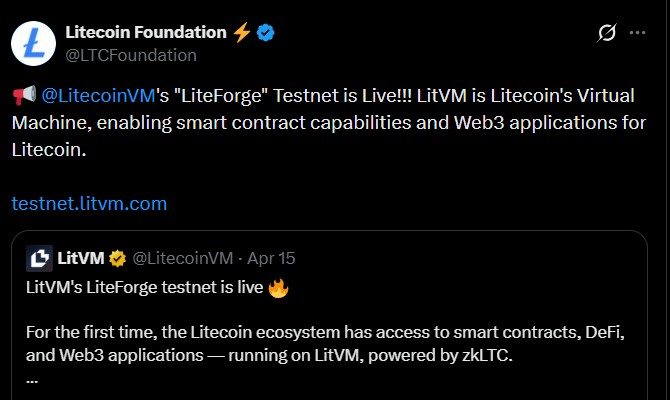 LitVM LiteForge Testnet is Live: How Does It Work?