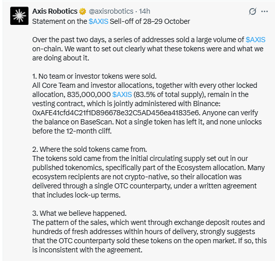 Axis robotics latest post Axis robotics latest post