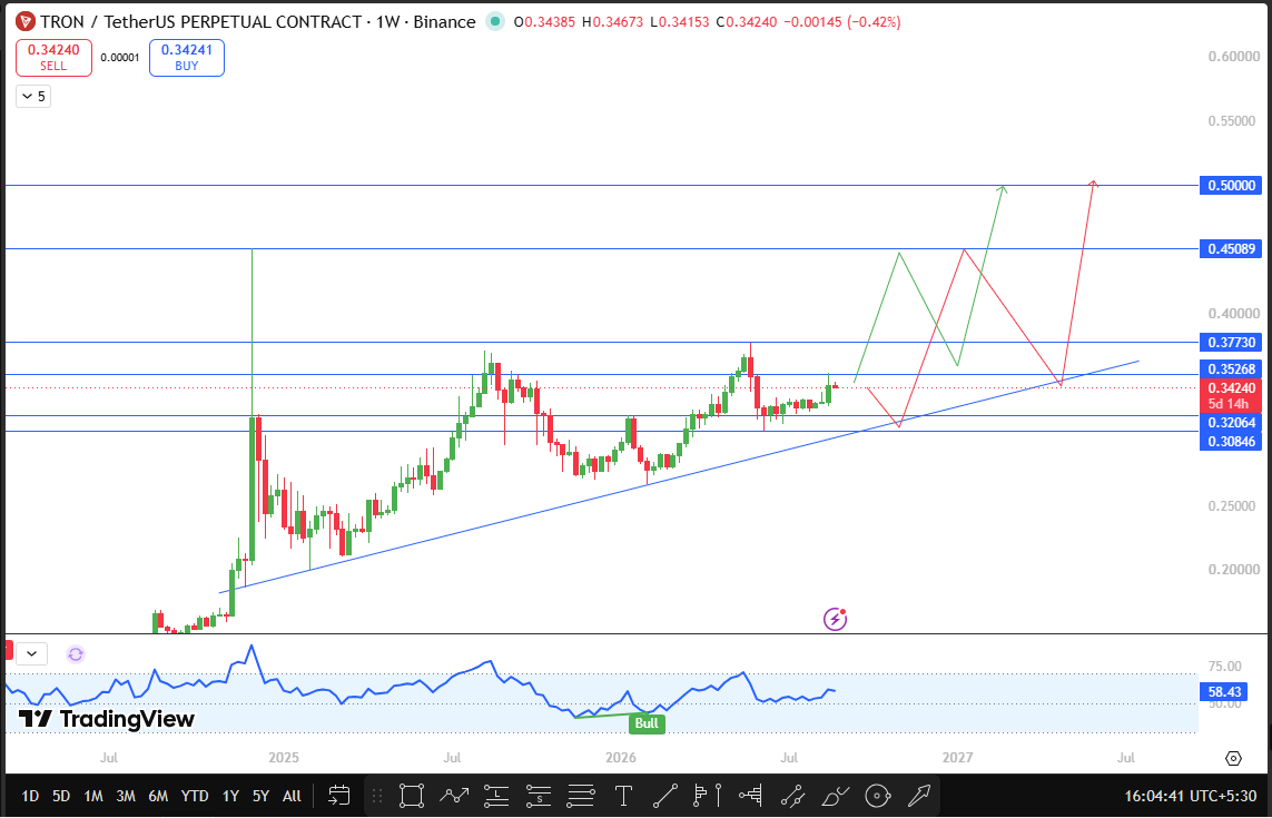 tron technical analysis 