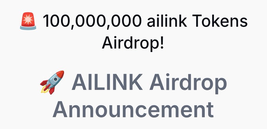 Ai Link ($AILINK) Airdrop Details