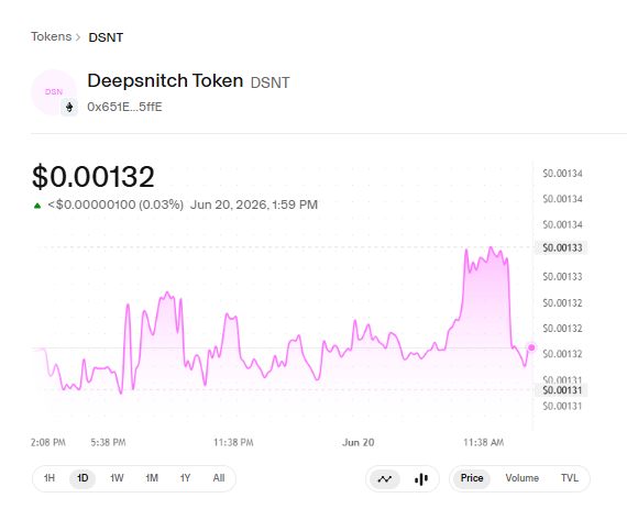 DeepSnitch AI price prediction