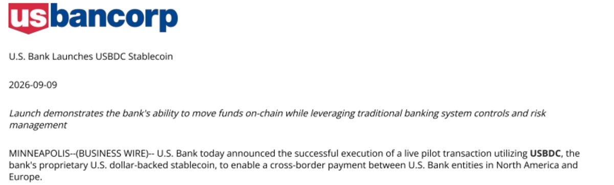 Stablecoin News official report